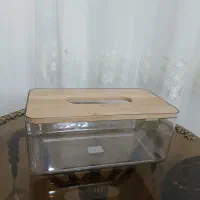 جا دستمالی درب چوب