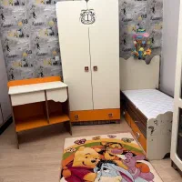 تخت خواب و کمد کودک