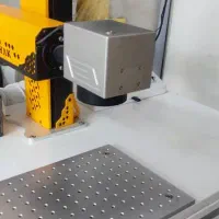 دستگاه لیزر حکاکی و برش فایبر ۵۰ وات|ماشین‌آلات صنعتی|زنجان, |دیوار