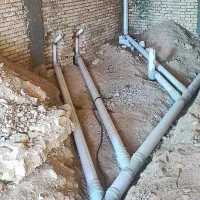 لوله کشی وبرقکاری ساختمان