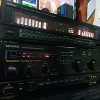 آمپ خوش صدای 5j کنوود با اکولایزر ویکتور|سیستم صوتی خانگی|اسلامشهر, شهرک مهدیه|دیوار