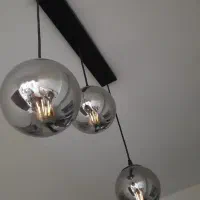 لوستر با دیوار کوبش|لوستر و چراغ آویز|کرج, گلشهر|دیوار