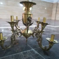 لوستر برنز طرح فرشته سقفی و دیواری|لوستر و چراغ آویز|تهران, حشمتیه|دیوار