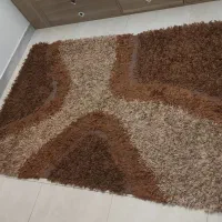 فرش هندی طرح ماکارونی سالم تمیز