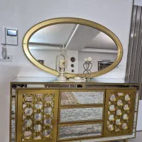 آینه و کنسول و میز tv و جلو مبلی