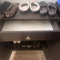 *جا کفشی بزرگ mdf کشودار سفارشی *