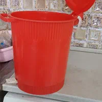 سطل پلاستیکی پدال دار