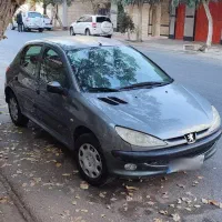 پژو ۲۰۶ tu3 خاکستری بسیار تمیز