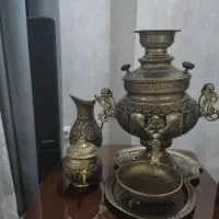 سماور برنز سیاه قلم|سماور، چای‌ساز، قهوه‌ساز|اهواز, گلستان|دیوار