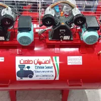 پمپ باد هزار لیتری چهار سیلندر تک فاز