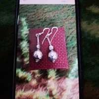 یک جفت گوشواره نقره ایتالیایی اصل