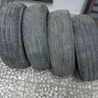 چهار عدد لاستیک پراید کاملاً سالم