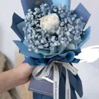 تک شاخه گل روبانی با تخفیف