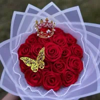 گل رز روبان با هر مدلی