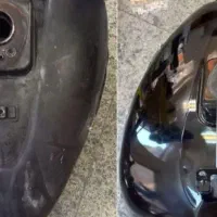 پولیش سرامیک متور سیکلت|خدمات موتور و ماشین|خورموج, |دیوار