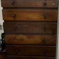 دراور ۶ کشو تمام چوب گردو