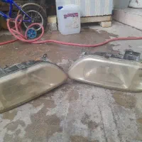 دوعدد چراغ جلو پراید