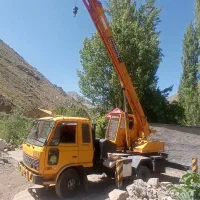 جرثقیل هفت تن دکل بلند