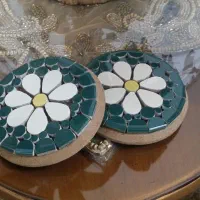 جا شمعی زیر لیوانی|صنایع دستی و سایر لوازم تزئینی|قم, انسجام|دیوار