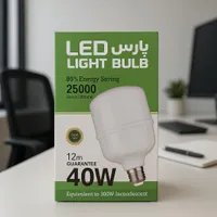لامپ ۴۰ وات LED یکسال ضمانت و گارانتی معتبر|لامپ و چراغ|تهران, شهرک ولیعصر جنوبی|دیوار