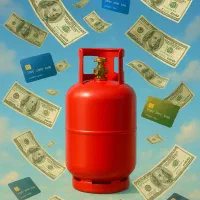 کپسول گاز قرمز