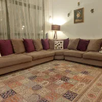 مبل ال شکلاتی رنگ