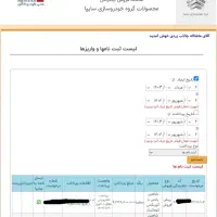 حواله شاهین پلاس اتومات آبان ماه پرداخت شده