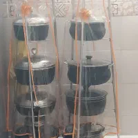 پایه قابلمه همراه باکاور