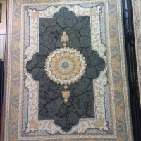 فرش ماکان سرمهای۱۲۰۰شانه فرش نسل جوان|فرش|دزفول, |دیوار