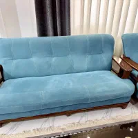 مبل۷نفره درحد نو|مبلمان خانگی و میز عسلی|رشت, لاکان|دیوار