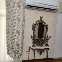 آیینه و شمعدان وساعت برنز|بوفه، ویترین، کنسول|ماهیدشت, |دیوار