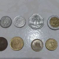 سکه قدیمی 8عدد