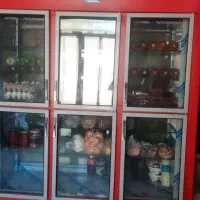 یخچال شیشه ای ۶ درب مناسب مغازه