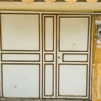 درب حیاطی آهن سنگین