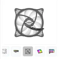 دو عدد فن green argb