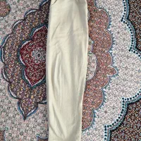 شلوار کتان کرم بچگانه