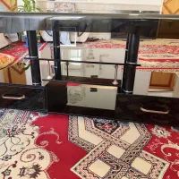 میز شیشه ای ال سی دی