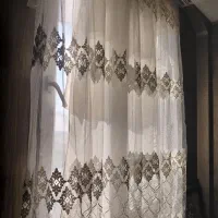 پرده توری ۳ عدد عرض 1متر در اونیم متر
