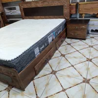 سرویس تخت و خواب دو نفره در حد صفر|تخت و سرویس خواب|مهاباد (آذربایجان غربی), |دیوار