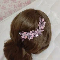 دسته گل وتاج بانگین ومهره|گل مصنوعی|اهواز, گلستان|دیوار
