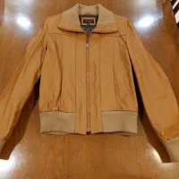 کاپشن چرم طبیعی خارجی سایز مدیوم|لباس|تهران, مجیدیه|دیوار