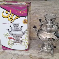 سماور گازی استیل ، ۸ لیتره ، نو ، نو