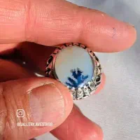 انگشتر نقره بانگین شجر