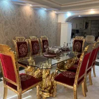 ست ۹نفره و ناهار خوری ۸ نفره مبل سلطنتی