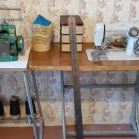 ست کامل چرخ خیاطی و سردوز