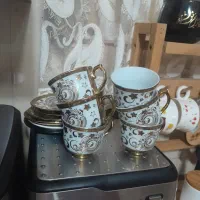 فنجان نعلبکی قهوه