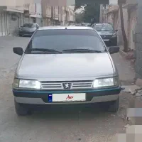 پژو 405 مدل 97 نقره ای دوگانه شرکتی