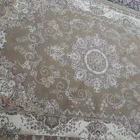 یک جفت فرش دوازده متری  سرمه ای ویک شش متری گردویی