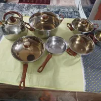 سرویس قابلمه و ماهیتابه و کتری
