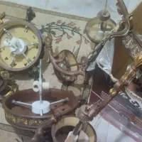 لوستر چوبی با لوازم